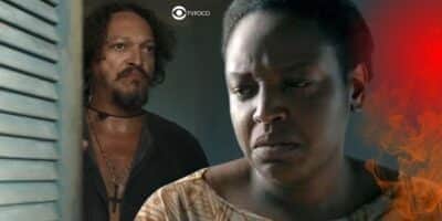 Quitéria (Belize Pombal) e Venâncio (Fabio Lago) em Renascer (Foto: Reprodução / Globo / Montagem TV Foco) Quitéria (Belize Pombal) e Venâncio (Fabio Lago) em Renascer (Foto: Reprodução / Globo / Montagem TV Foco)
