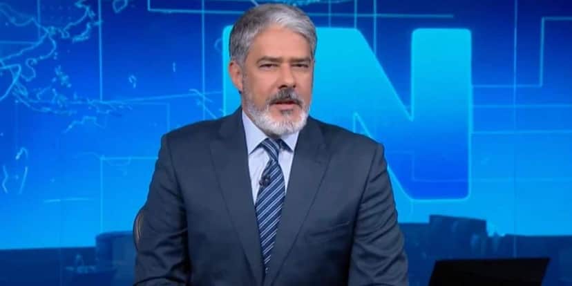 William Bonner comanda todas as noites o Jornal Nacional (Reprodução: Globo) William Bonner comanda todas as noites o Jornal Nacional (Reprodução: Globo)