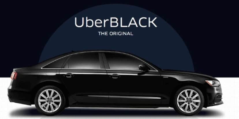 Uber black - Foto: Internet Uber black - Foto: Internet