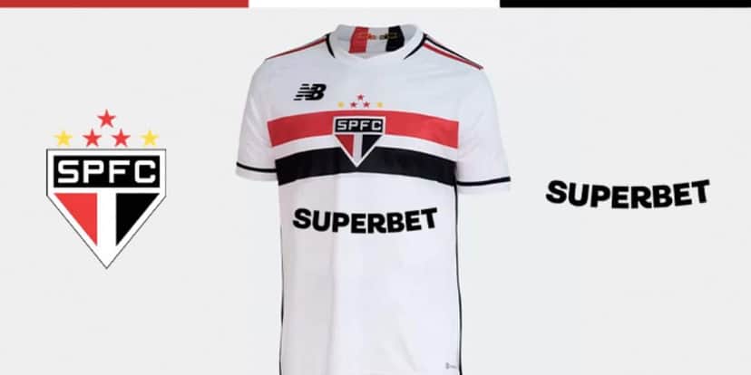 Superbet pode ser a próxima patrocinadora máster do Tricolor (Reprodução/Internet) Superbet pode ser a próxima patrocinadora máster do Tricolor (Reprodução/Internet)