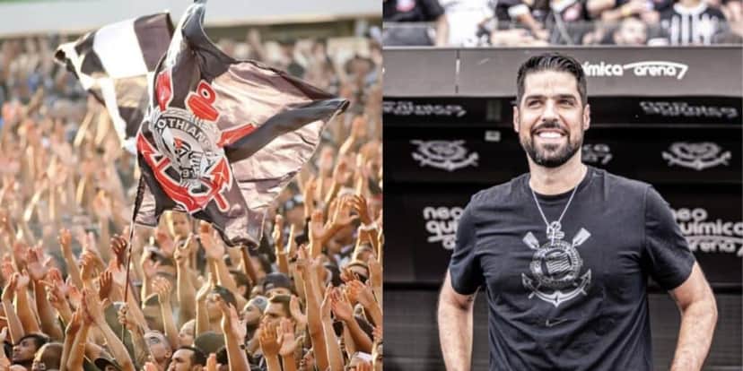 Antonio Oliveira tem 2 viradas no Corinthians (Reprodução/Montagem TV Foco) Antonio Oliveira tem 2 viradas no Corinthians (Reprodução/Montagem TV Foco)