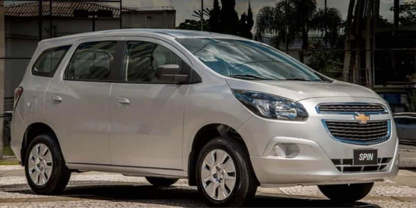 Chevrolet Spin (Reprodução/Internet) Chevrolet Spin (Reprodução/Internet)