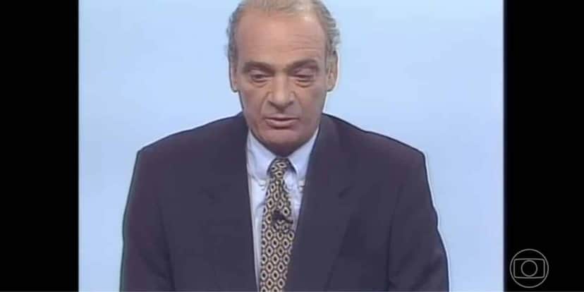Reportagem do Jornal Nacional em luto ao sociólogo (Reprodução/Internet) Reportagem do Jornal Nacional em luto ao sociólogo (Reprodução/Internet)