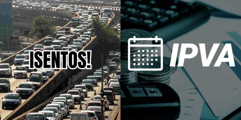 Lista de isentos do IPVA entra em vigor (Reprodução/Montagem TV Foco) Lista de isentos do IPVA entra em vigor (Reprodução/Montagem TV Foco)