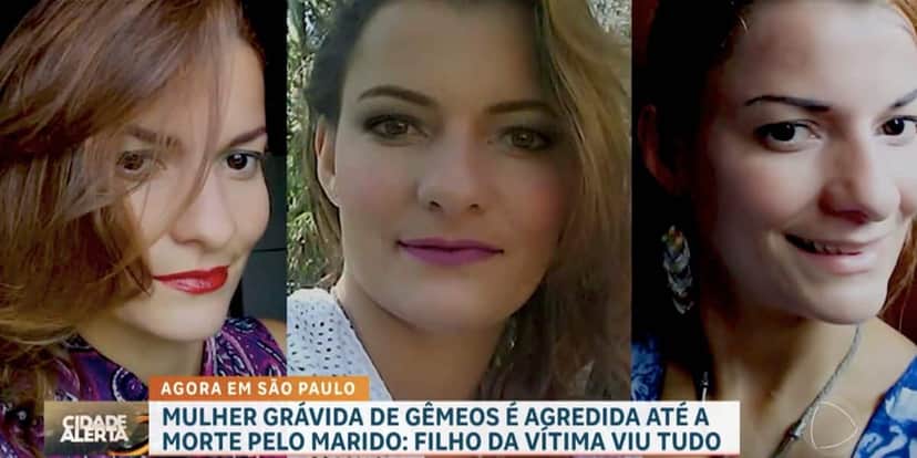 Miriã de 35 anos, estava grávida de gêmeos (Reprodução/Record) Miriã de 35 anos, estava grávida de gêmeos (Reprodução/Record)