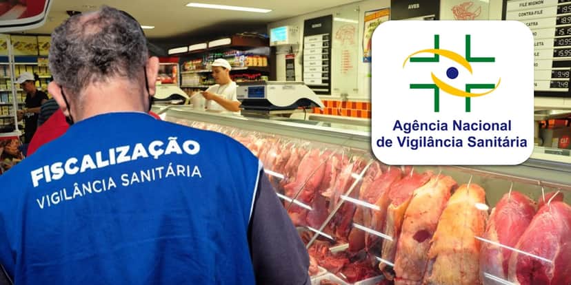 ANVISA - Carne, açougues (Foto: Reprodução, Montagem - TV Foco) ANVISA - Carne, açougues (Foto: Reprodução, Montagem - TV Foco)