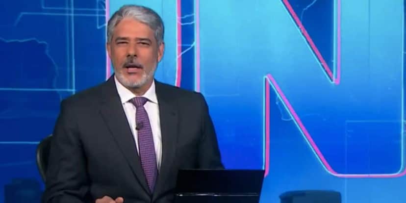 William Bonner no Jornal Nacional (Foto: Reprodução / Globo) William Bonner no Jornal Nacional (Foto: Reprodução / Globo)
