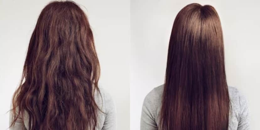 Antes e depois dos 3 meses de progressiva (Foto: Reprodução/ Internet) Antes e depois dos 3 meses de progressiva (Foto: Reprodução/ Internet)