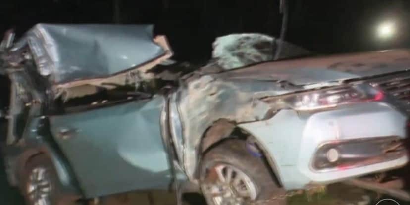 Carro de Queniano Kelvin Kiptum (Foto: Reprodução / Globo) Carro de Queniano Kelvin Kiptum (Foto: Reprodução / Globo)