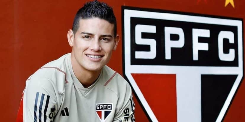 R$10 milhões: Apelo do São Paulo para James Rodriguez ficar é revelado e diretoria volta atrás com colombiano - Foto | Reprodução: Internet R$10 milhões: Apelo do São Paulo para James Rodriguez ficar é revelado e diretoria volta atrás com colombiano - Foto | Reprodução: Internet