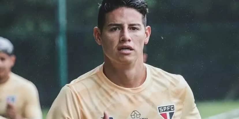 James Rodriguez, São Paulo (Foto: Reprodução/ Internet) James Rodriguez, São Paulo (Foto: Reprodução/ Internet)