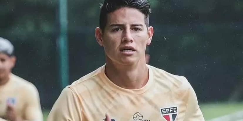 James Rodriguez, São Paulo (Foto: Reprodução/ Internet) James Rodriguez, São Paulo (Foto: Reprodução/ Internet)