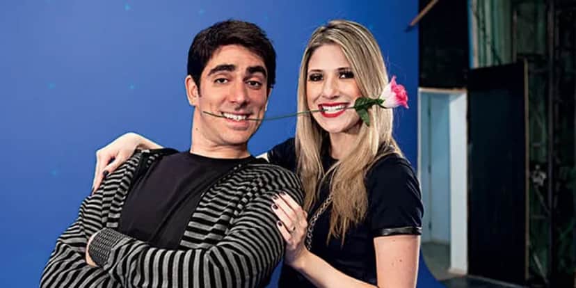 Marcelo Adnet e Dani Calabresa (Foto: Reprodução, Globo) Marcelo Adnet e Dani Calabresa (Foto: Reprodução, Globo)