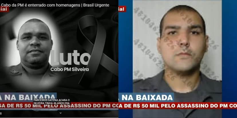 PM's assassinados por criminosos - Foto: Internet PM's assassinados por criminosos - Foto: Internet