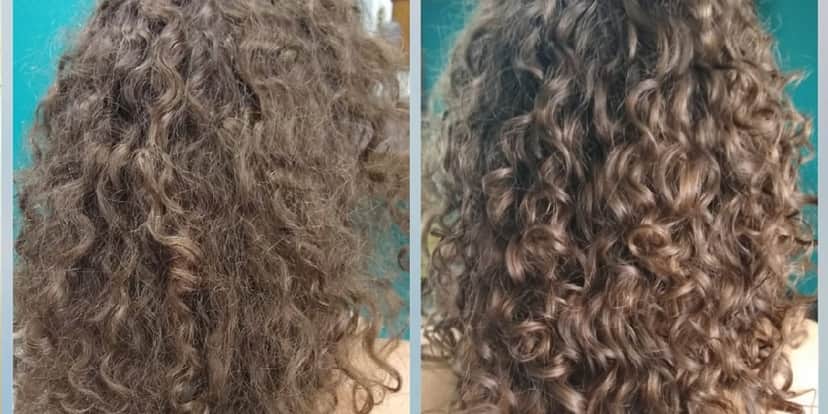 Cabelo antes e depois de uma hidratação (Foto: Reprodução/ Internet) Cabelo antes e depois de uma hidratação (Foto: Reprodução/ Internet)