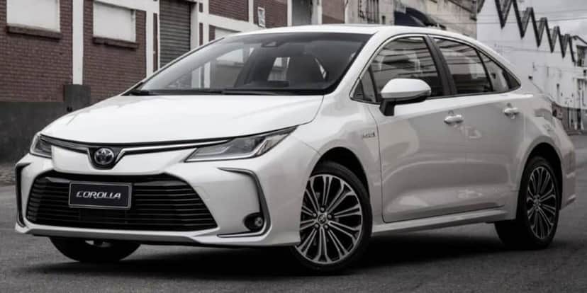 Toyota Corolla Hybrid (Foto: Reprodução / Auto Esporte / Divulgação) Toyota Corolla Hybrid (Foto: Reprodução / Auto Esporte / Divulgação)