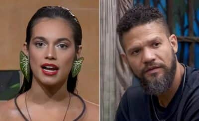 Alane Dias e Juninho tiveram embate no BBB24 (Foto: Reprodução / Globo) Alane Dias e Juninho tiveram embate no BBB24 (Foto: Reprodução / Globo)
