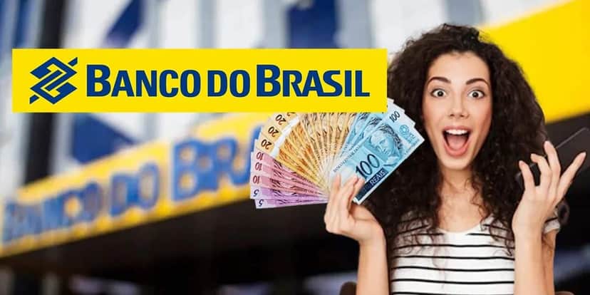 Cliente segurando dinheiro - Banco do Brasil (Foto: Reprodução, Montagem - TV Foco) Cliente segurando dinheiro - Banco do Brasil (Foto: Reprodução, Montagem - TV Foco)