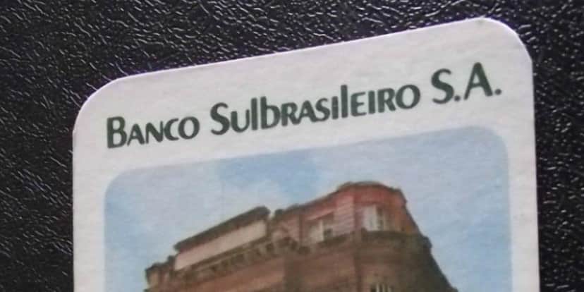 Banco Sul Brasileiro acabou encerrando suas atividades (Reprodução: Internet) Banco Sul Brasileiro acabou encerrando suas atividades (Reprodução: Internet)