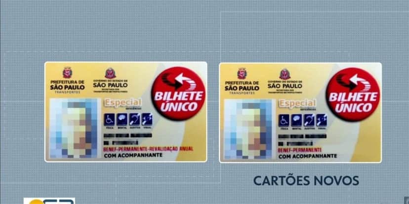 Bilhete Único Especial precisa ser renovado até o dia 31 de março (Reprodução: Globo) Bilhete Único Especial precisa ser renovado até o dia 31 de março (Reprodução: Globo)