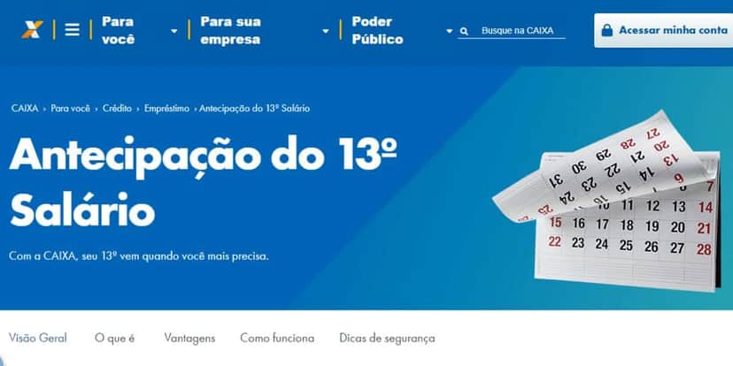 Caixa comenta sobre a liberação do 13° salário (Reprodução: Internet) Caixa comenta sobre a liberação do 13° salário (Reprodução: Internet)