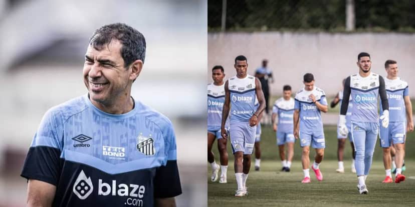 Carille é técnico do Santos (Foto: Divulgação) Carille é técnico do Santos (Foto: Divulgação)