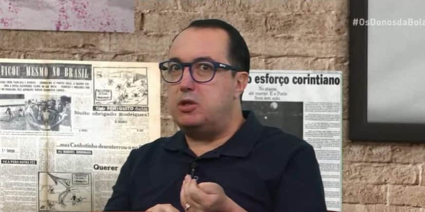 Carlos Cereto participa de alguns programas do Donos da Bola (Reprodução: Band) Carlos Cereto participa de alguns programas do Donos da Bola (Reprodução: Band)
