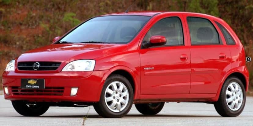 O Chevrolet Corsa saiu de linha no Brasil em 2026 (Reprodução: Internet) O Chevrolet Corsa saiu de linha no Brasil em 2026 (Reprodução: Internet)