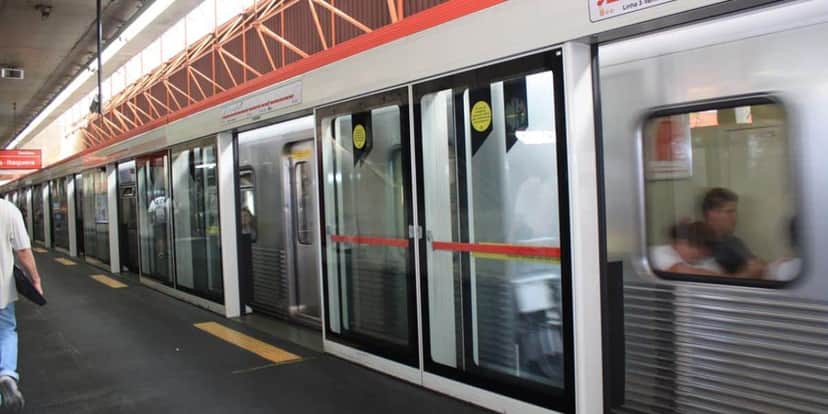 Estação da Sé foi fechada pelo excesso de passageiros (Reprodução: Internet) Estação da Sé foi fechada pelo excesso de passageiros (Reprodução: Internet)