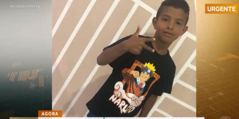 Geremias tinha apenas 7 anos de idade (Reprodução: Record)