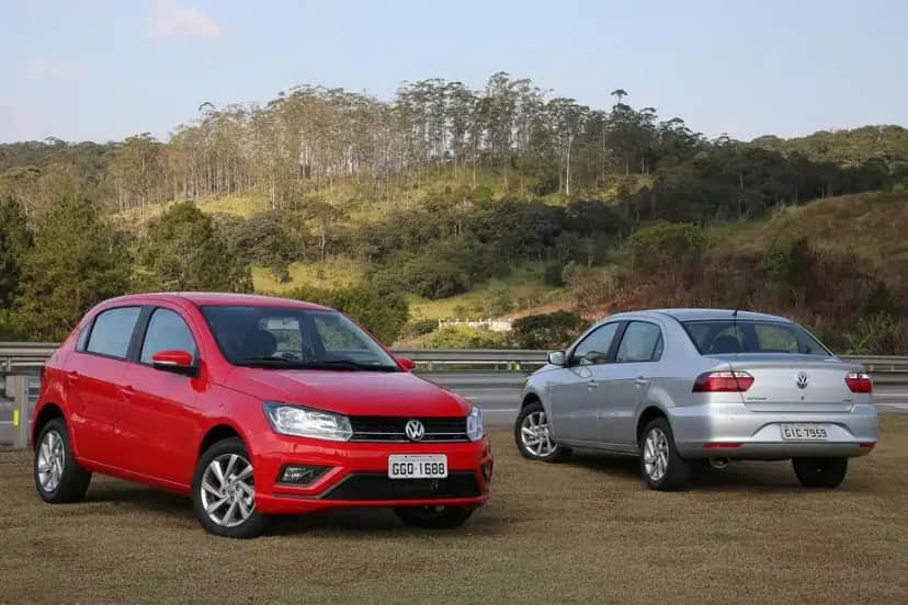 Gol e Voyage são veículos da Volkswagen (Foto: Reprodução/ Internet) Gol e Voyage são veículos da Volkswagen (Foto: Reprodução/ Internet)