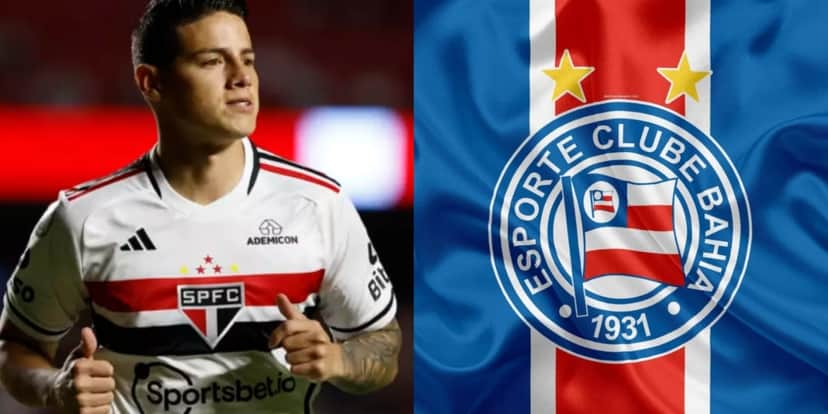 James Rodriguez é especulado no Bahia - (Foto: Reprodução / Internet) James Rodriguez é especulado no Bahia - (Foto: Reprodução / Internet)