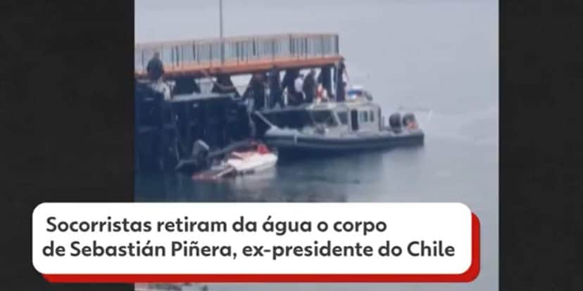 Momento do resgate do corpo do ex-presidente (Reprodução: Globo) Momento do resgate do corpo do ex-presidente (Reprodução: Globo)