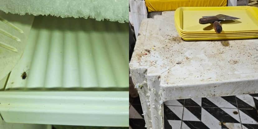 Situação de lanchonete encontrada pela Vigilância Sanitária de Maceió (Foto: Divulgação) Situação de lanchonete encontrada pela Vigilância Sanitária de Maceió (Foto: Divulgação)
