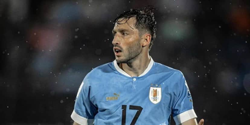 O jogador é titular na seleção uruguaia (Reprodução: Internet) O jogador é titular na seleção uruguaia (Reprodução: Internet)