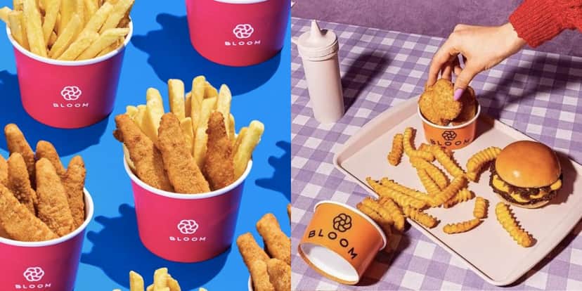 Produtos da rede de fast-food vegana (Reprodução/Internet) Produtos da rede de fast-food vegana (Reprodução/Internet)