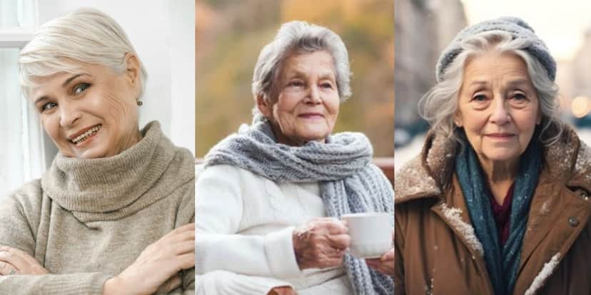 4 cortes de cabelo para idosas 60+ no Inverno (Reprodução/Montagem TV Foco) 4 cortes de cabelo para idosas 60+ no Inverno (Reprodução/Montagem TV Foco)