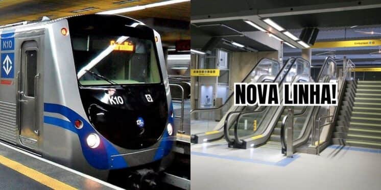 Metrô arma nova linha no coração de SP (Reprodução/Montagem/Catraca Livre/Canva) Metrô arma nova linha no coração de SP (Reprodução/Montagem/Catraca Livre/Canva)