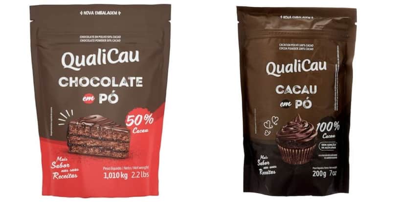 Chocolates em pé da Qualicau (Reprodução/Qualicau) Chocolates em pé da Qualicau (Reprodução/Qualicau)