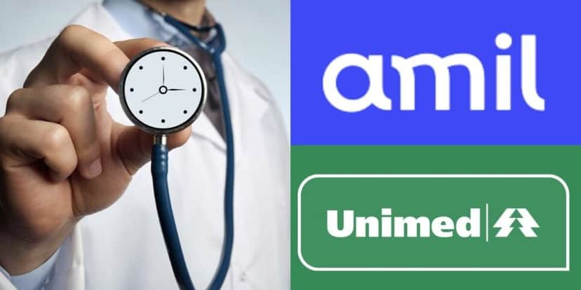 Plano, rival da Unimed e Amil, é o novo convênio mais barato (Reprodução/Montagem/Internet) Plano, rival da Unimed e Amil, é o novo convênio mais barato (Reprodução/Montagem/Internet)