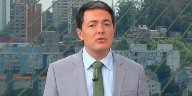 Alan Severiano no SP1 (Foto: Reprodução / Globo) Alan Severiano no SP1 (Foto: Reprodução / Globo)