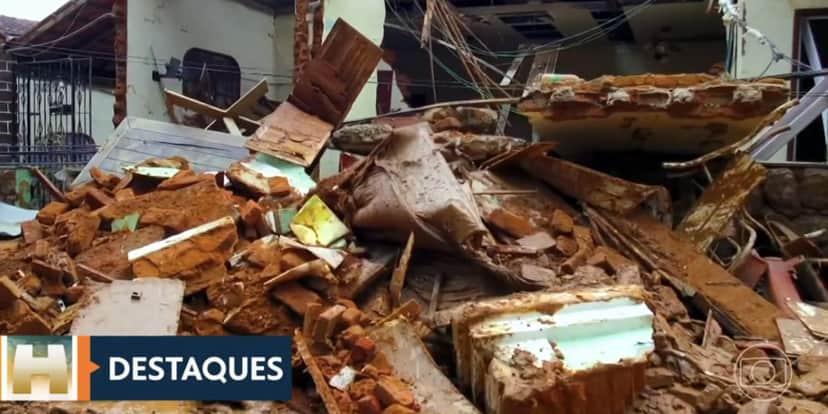 Cidade no Espírito Santo (Foto: Reprodução / Globo)