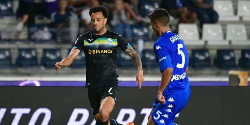 Felipe Anderson em ação por sua 98ª partida seguida com a Lazio — Foto: Marco Rosi - SS Lazio/Getty Images) Felipe Anderson em ação por sua 98ª partida seguida com a Lazio — Foto: Marco Rosi - SS Lazio/Getty Images)