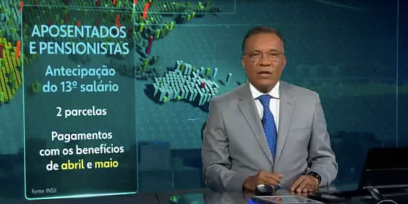 Heraldo Pereira no Jornal Nacional (Foto: Reprodução / Globo) Heraldo Pereira no Jornal Nacional (Foto: Reprodução / Globo)