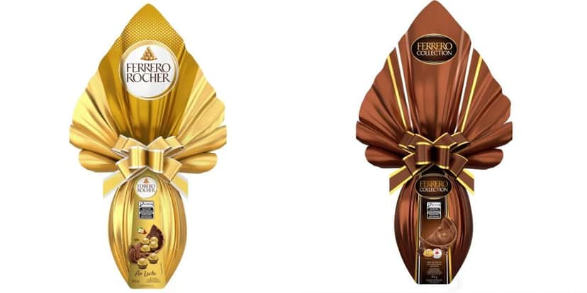 Ovos de Páscoa Ferrero Rocher (Foto: Reprodução - Site Revendedor)