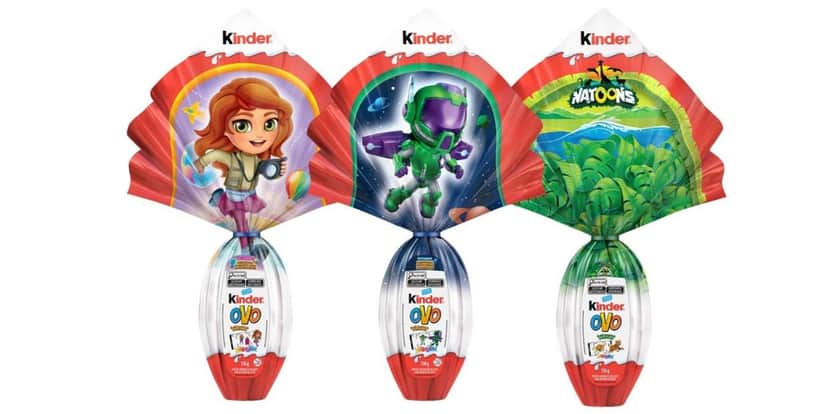 Ovos de Páscoa Kinder (Foto: Reprodução - Site Revendedor)