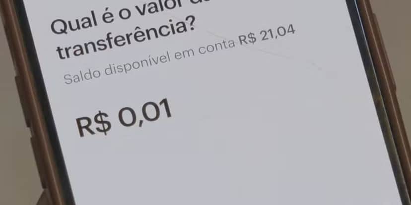 PIX de R$ 0,01 (Foto: Reprodução / Globo) PIX de R$ 0,01 (Foto: Reprodução / Globo)
