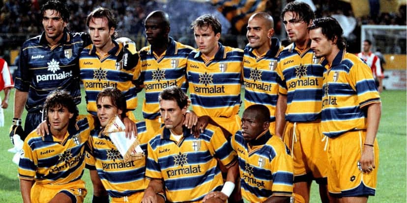 Elenco histórico do Parma - Foto: Internet Elenco histórico do Parma - Foto: Internet