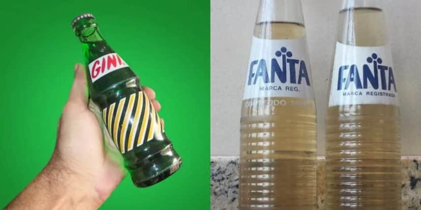 Refrigerante Gini e Fanta Limão (Foto: Reprodução/ Internet) Refrigerante Gini e Fanta Limão (Foto: Reprodução/ Internet)