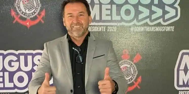 Augusto Melo é o presidente do Corinthians (Foto: Reprodução/ Internet) Augusto Melo é o presidente do Corinthians (Foto: Reprodução/ Internet)